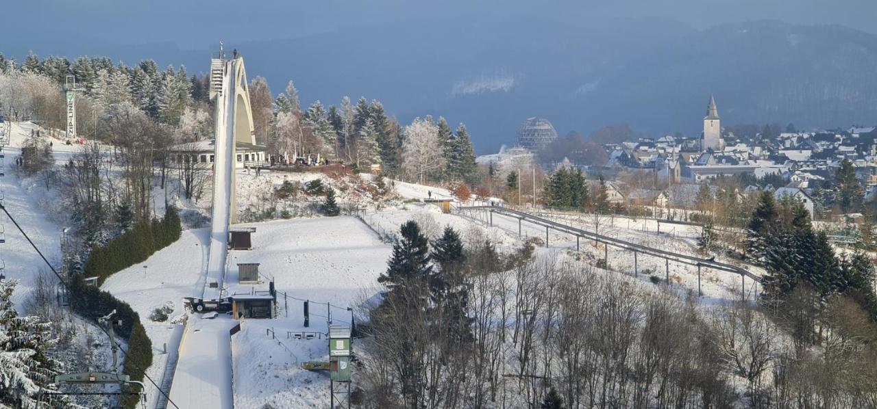 Pistenblume Apartment - Skipiste, Stadtzentrum 温特贝格 外观 照片